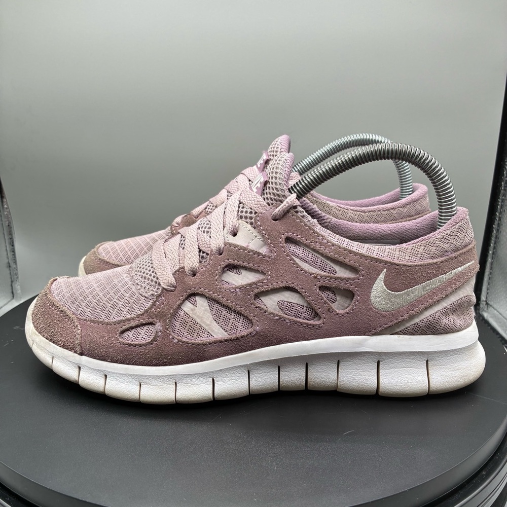 Nike Free Run 2 Running Women’s 8 Plum Fog White Athletic DM8915-500 - Picture 3 of 10